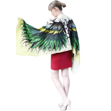 Yellow cotton wings