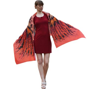 Festival wing scarf