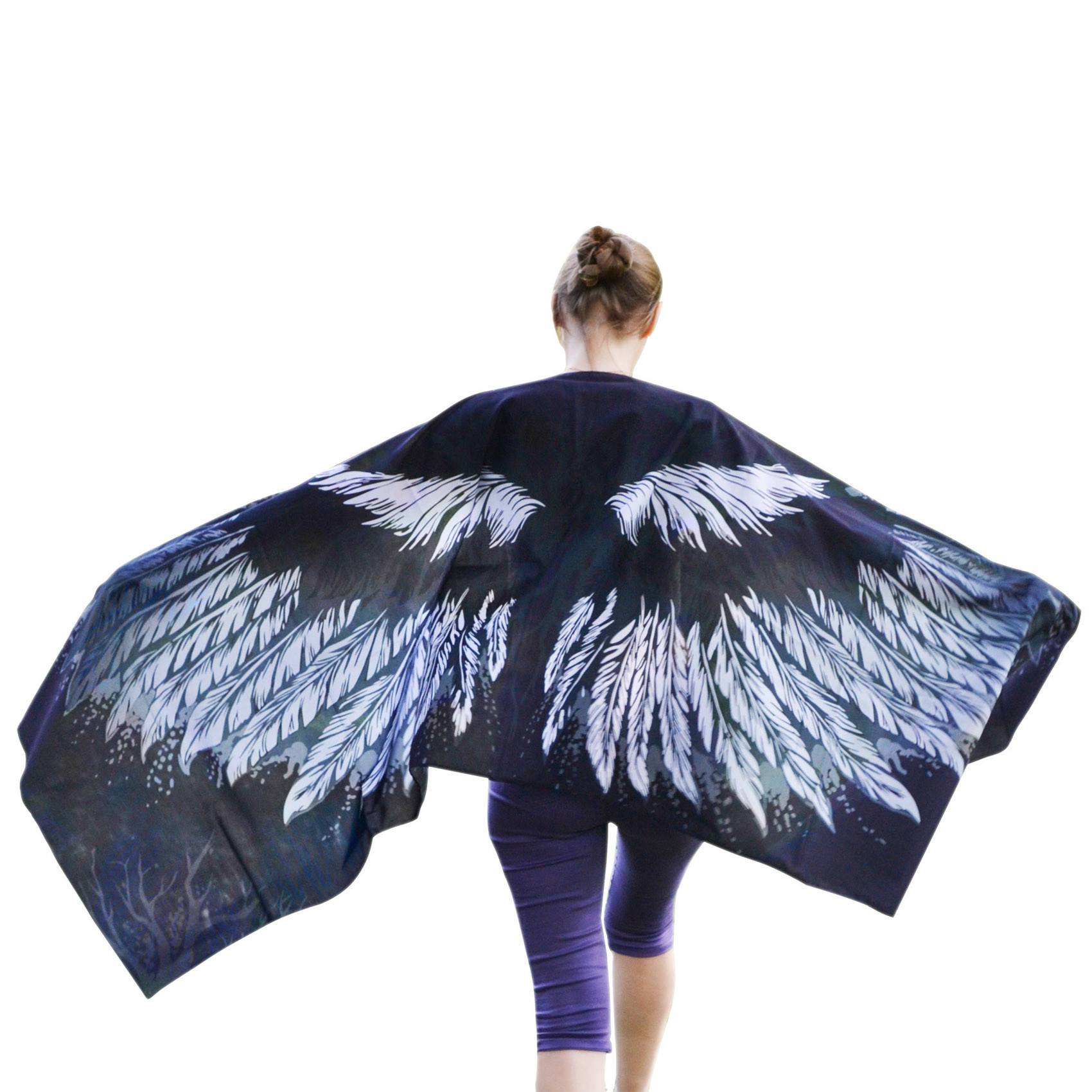 Angel Black Wings – cotton wrap