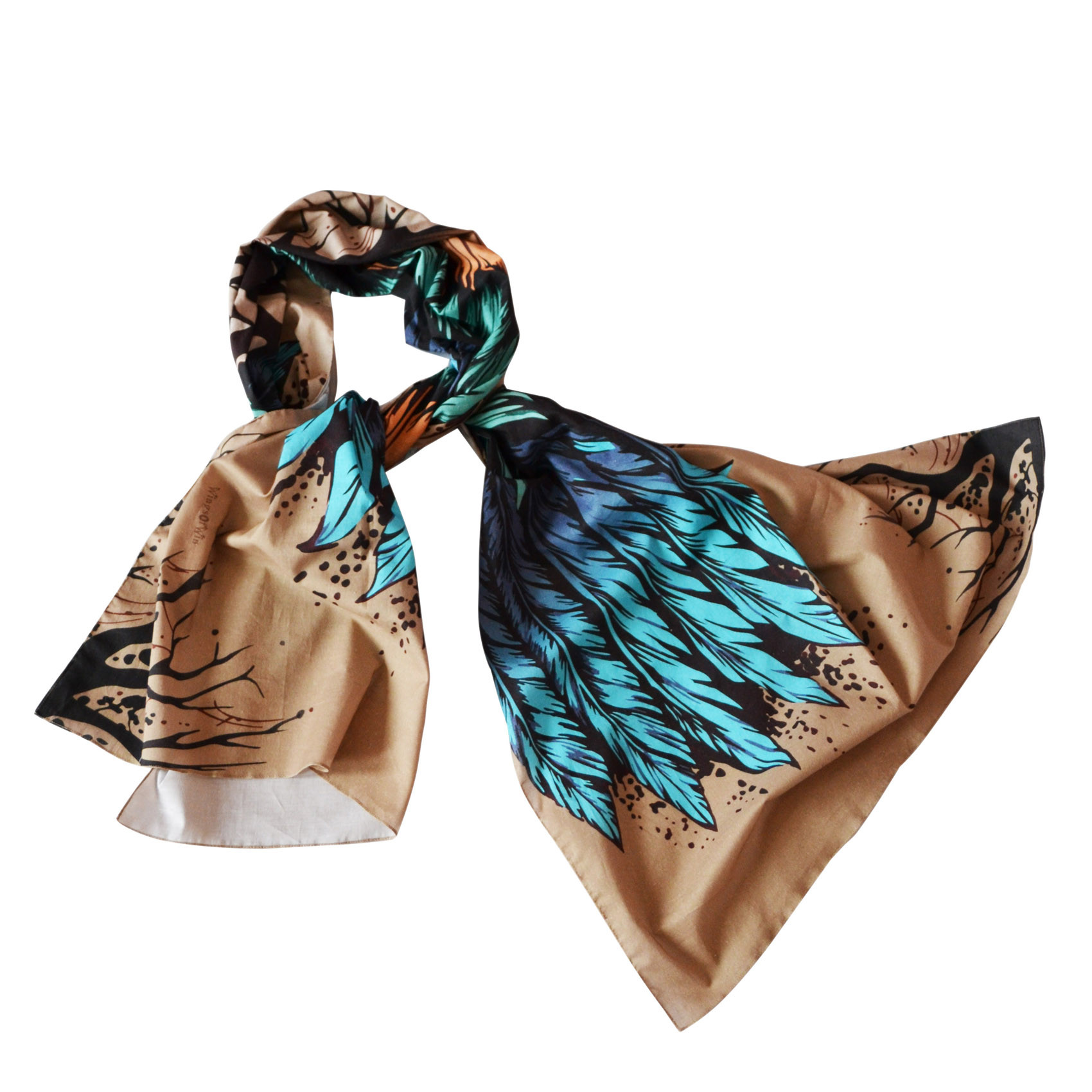 Turquoise shawl